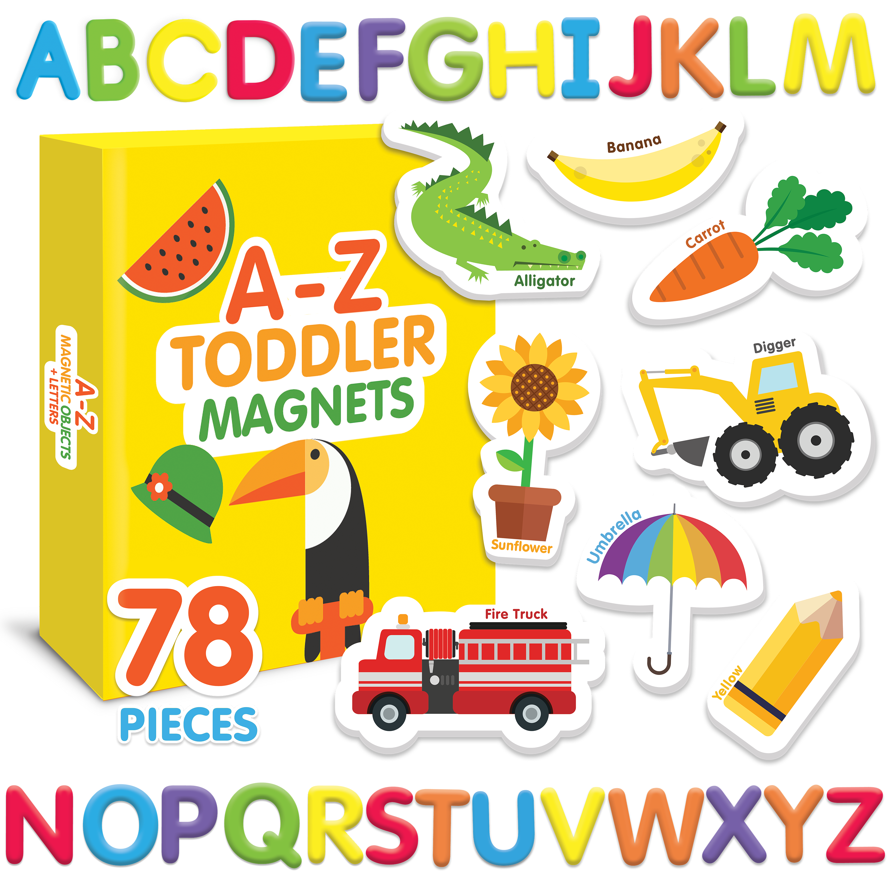 Magnetic Objects and Letters