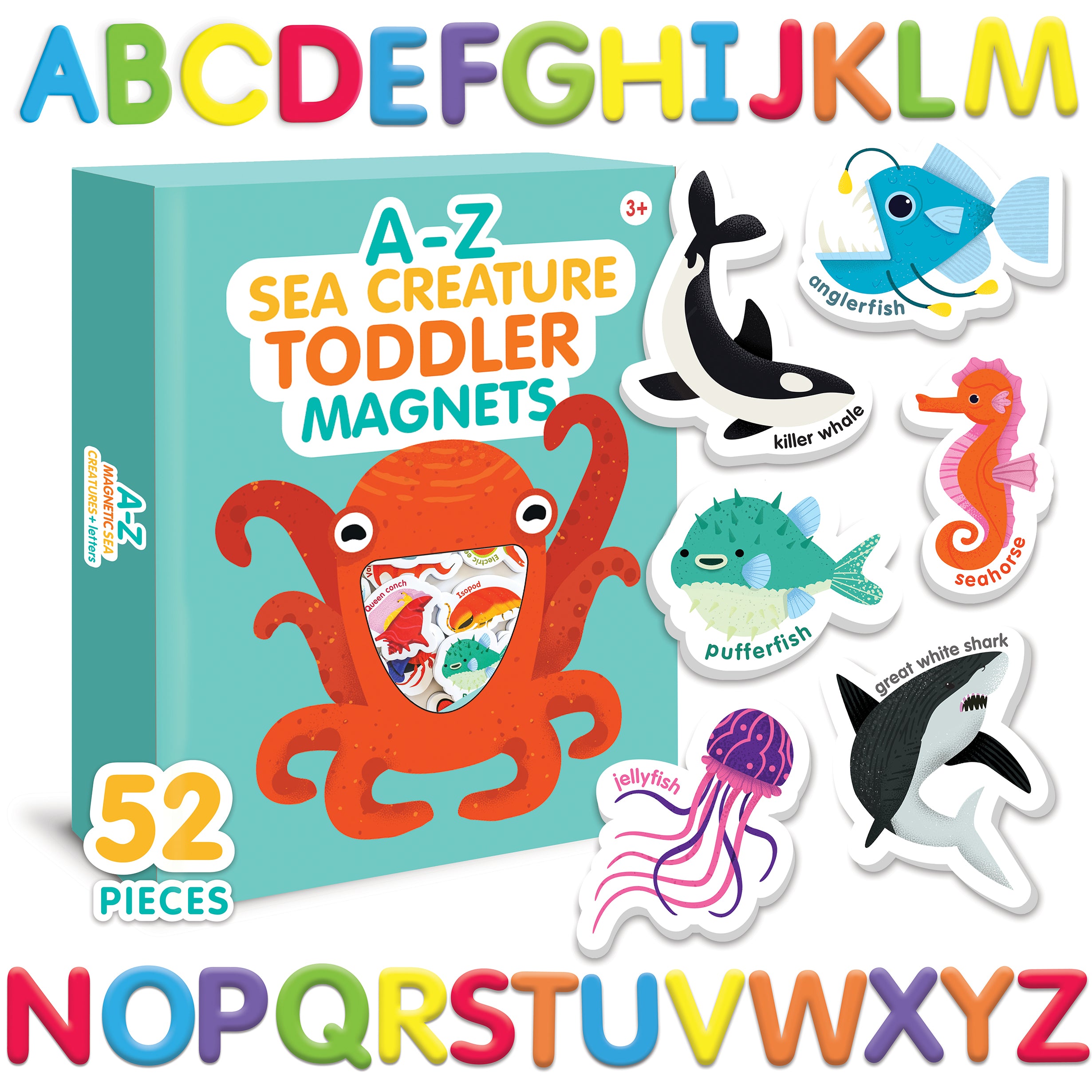 Magnetic Sea Creatures and Letters