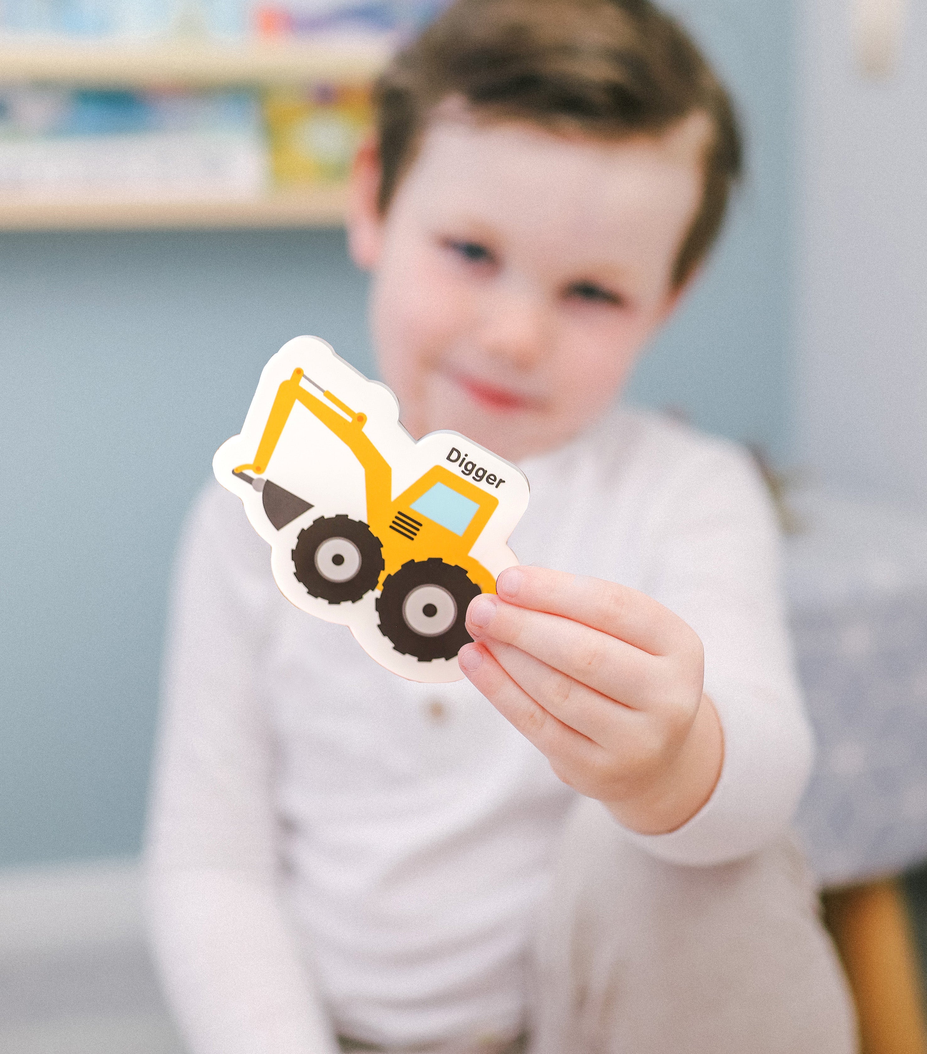 Curious Columbus Magnetic Objects and Letters – 78 Piece Alphabet & Object Magnet Set