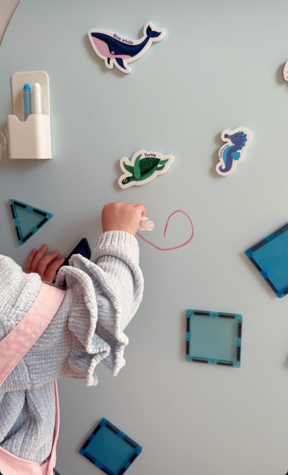 Magnetic Sea Creatures and Letters