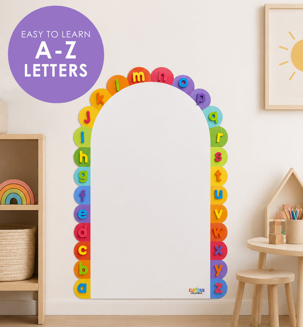Curious Columbus Magnetic Wall Decal - Peel & Play Design