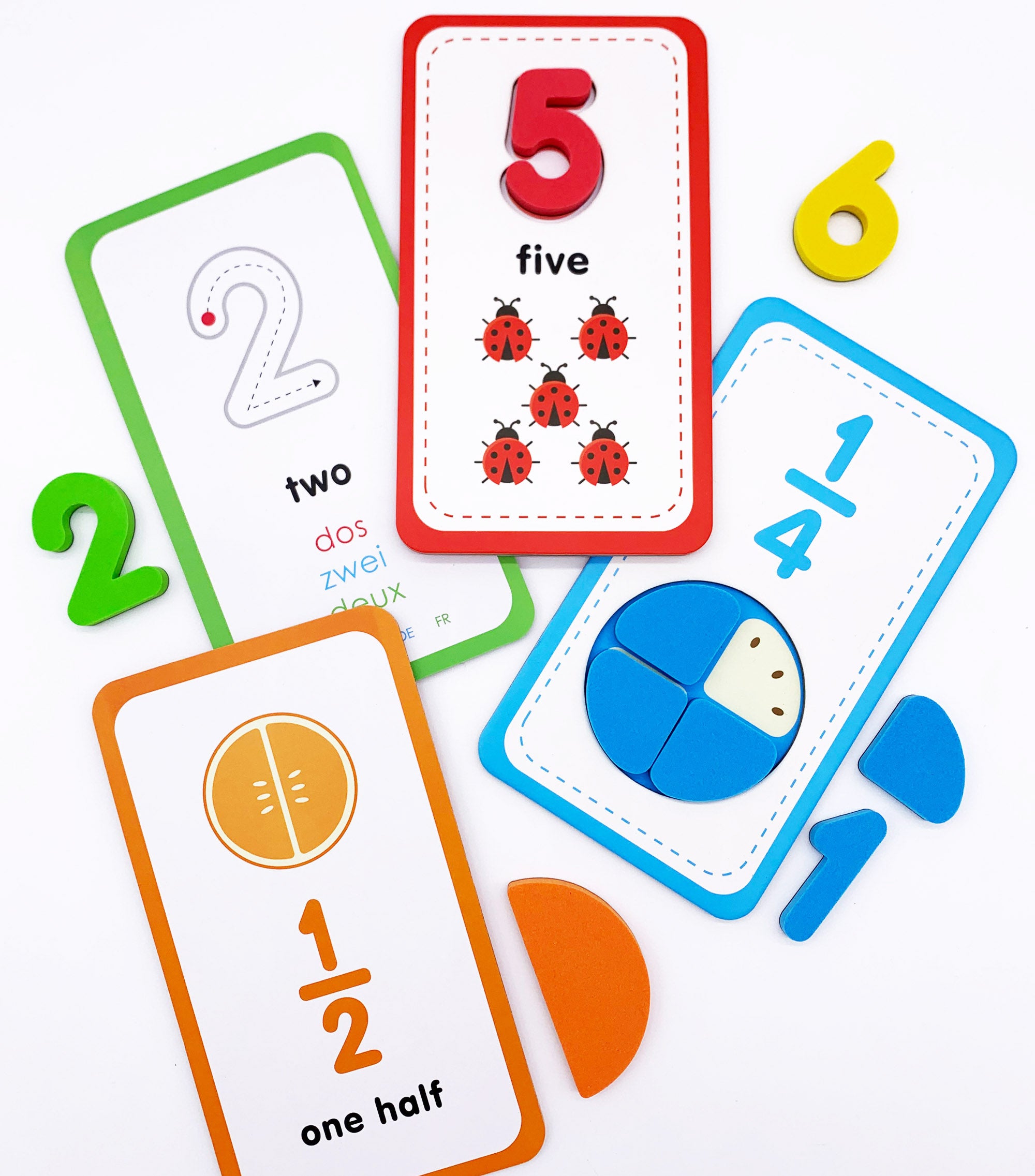 Flashcards & 123 Magnetic Numbers