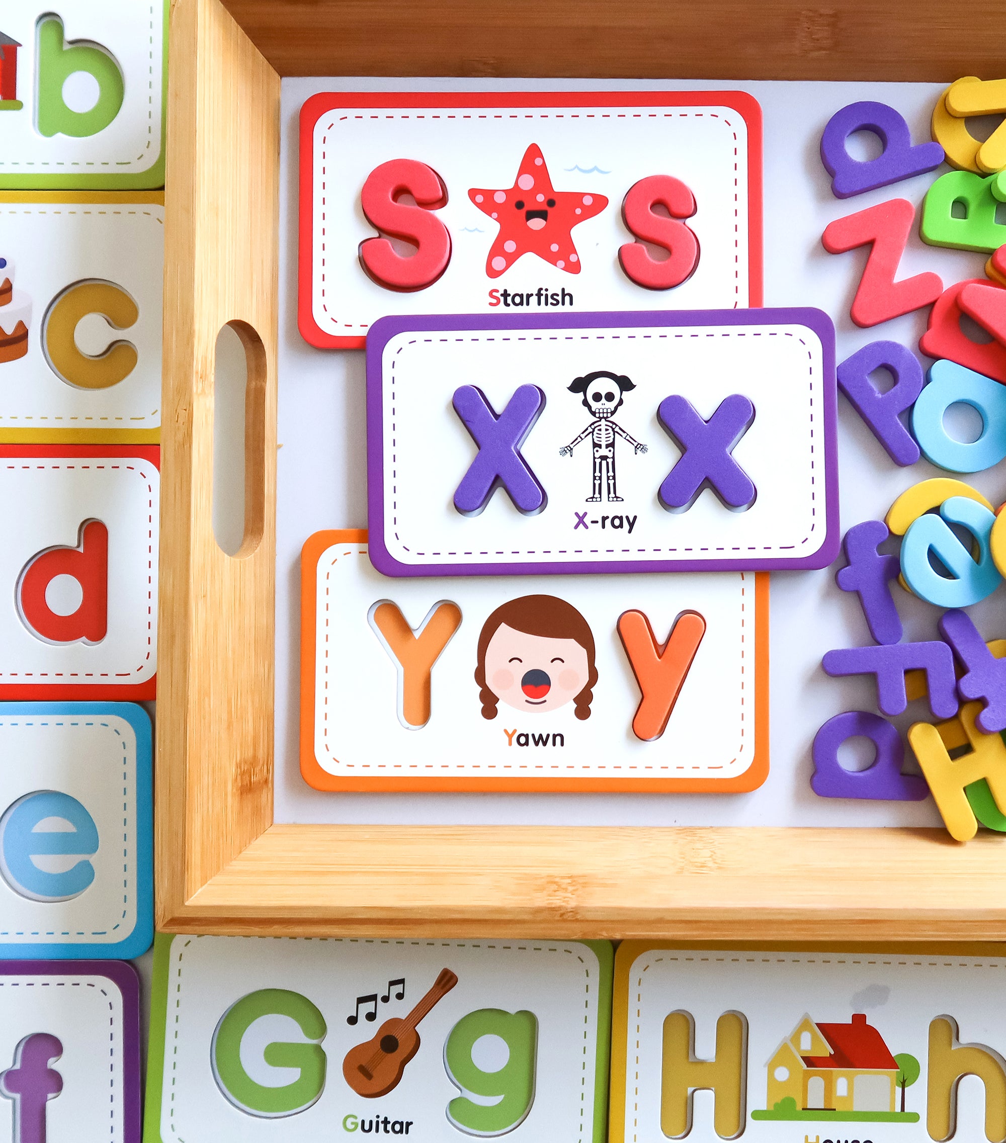 Flashcards & ABC Magnetic Letters