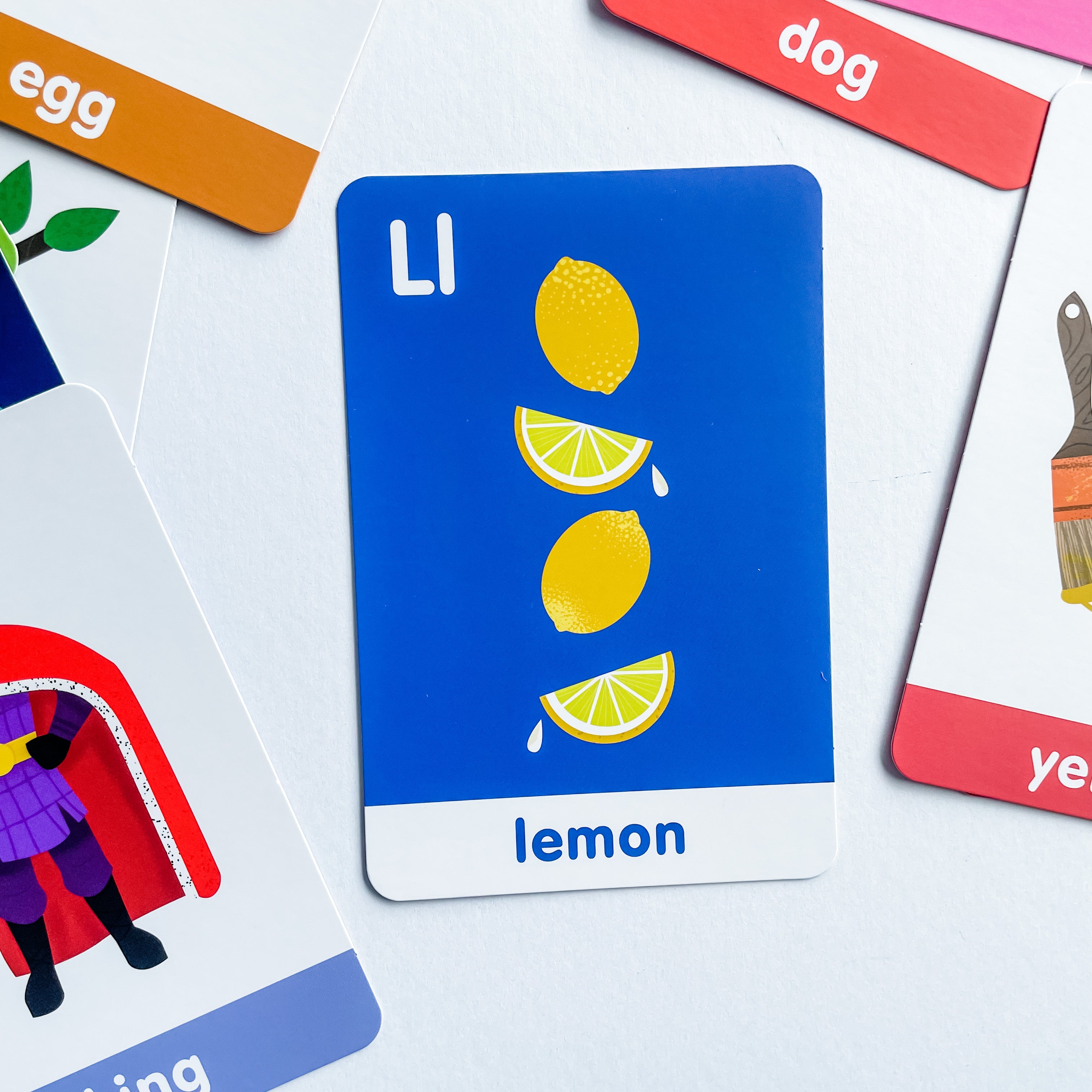 Curious Columbus A-Z Lowercase flashcards