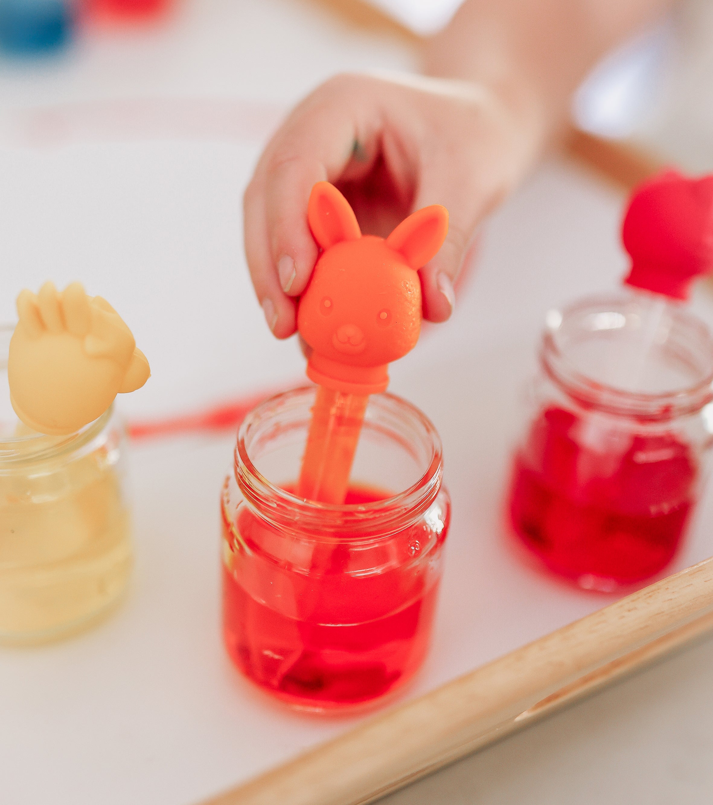 Curious Columbus Silicone Pipette Droppers – 6 Pack Fine Motor Skills Set