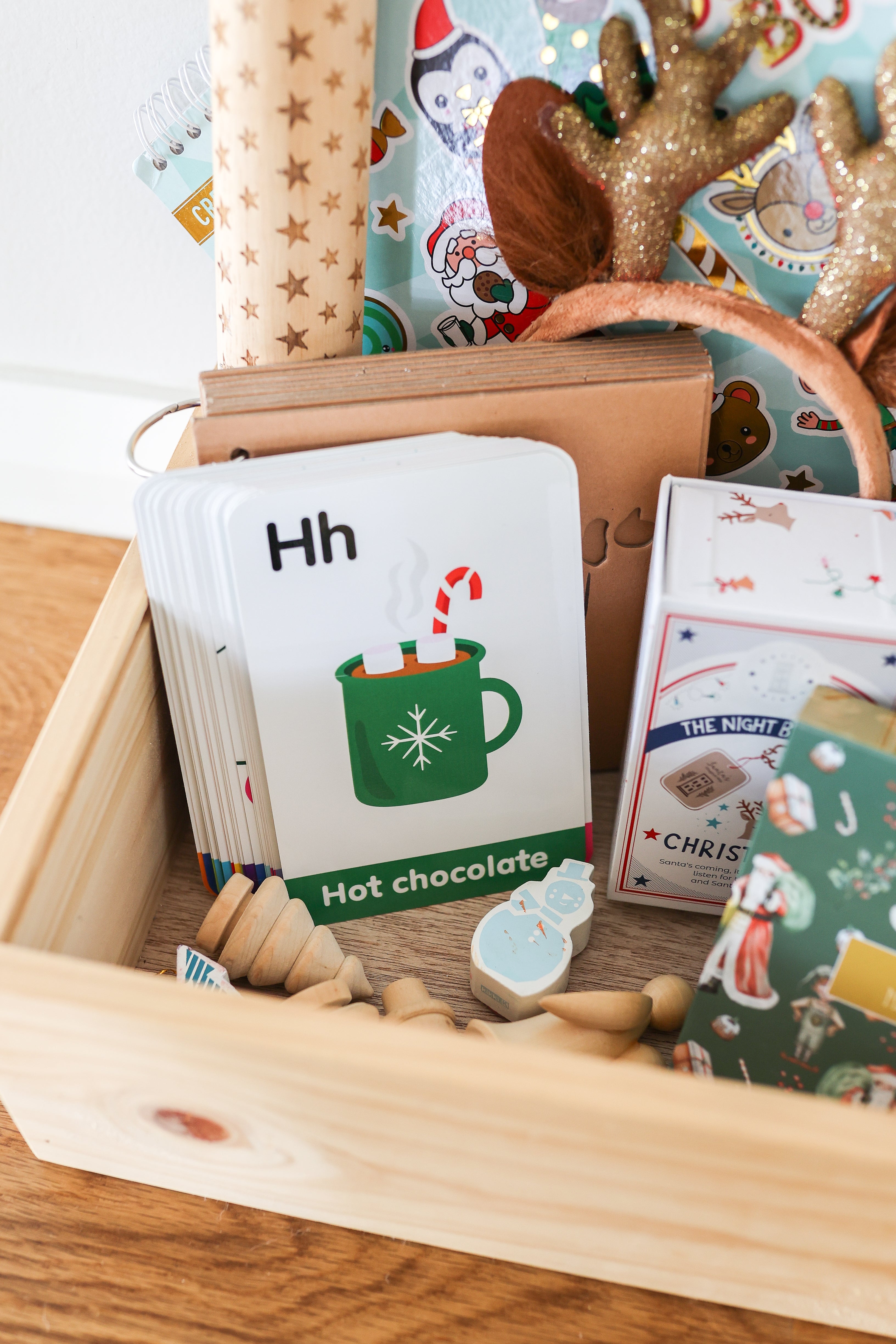 christmas flash cards, toddler flashcards