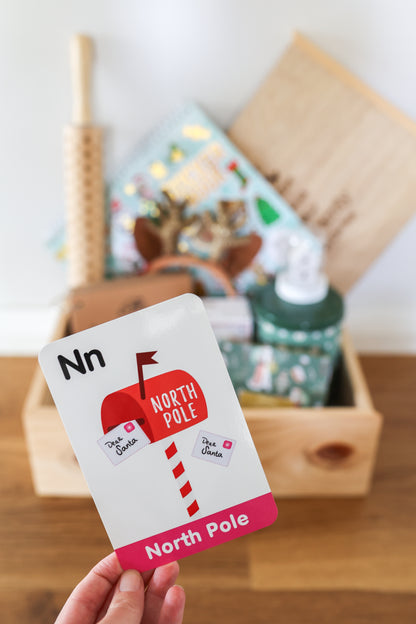 christmas flash cards, toddler flashcards