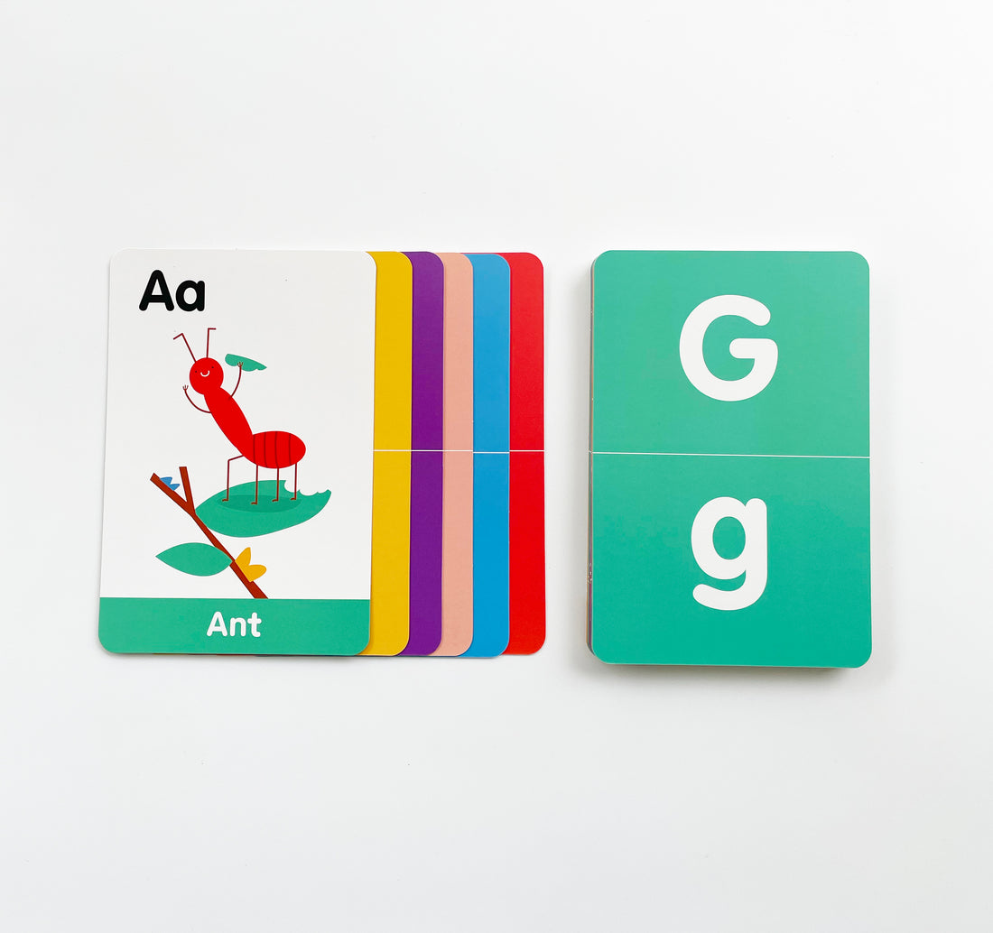 Curious Columbus A-Z uppercase flashcards