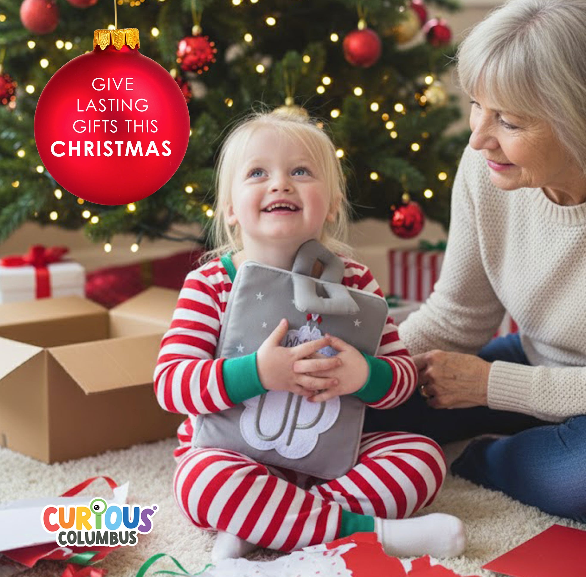 Curious Columbus Fabric Activity Book – When I Grow Up – Interactive Soft People &amp; Professions Book