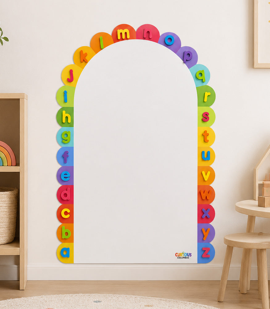 Curious Columbus Magnetic Wall Decal - Peel & Play Design