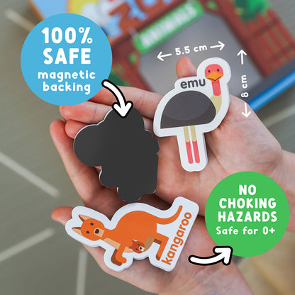 MAGNETIC ZOO ANIMALS