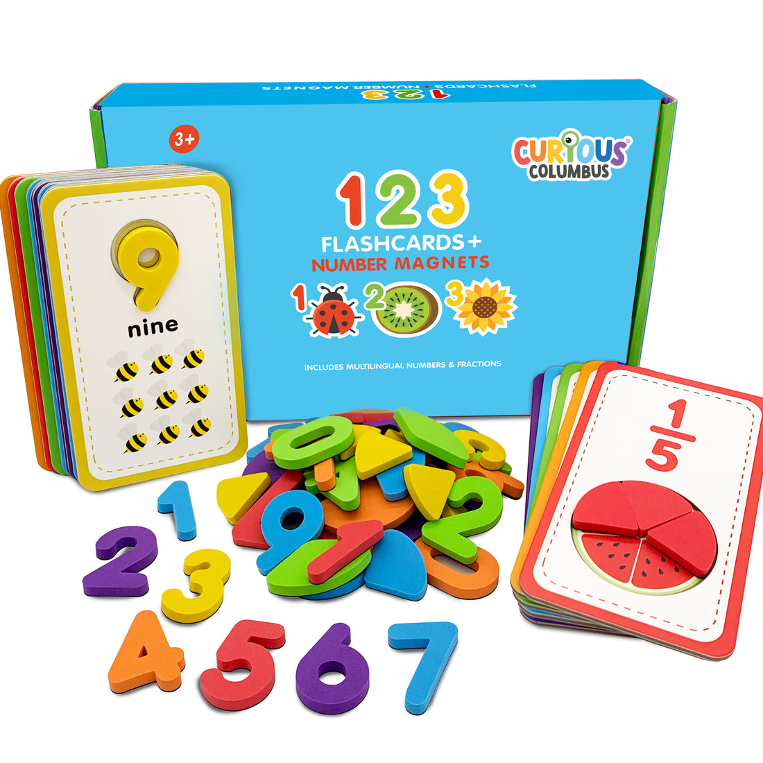 Flashcards &amp; 123 Magnetic Numbers