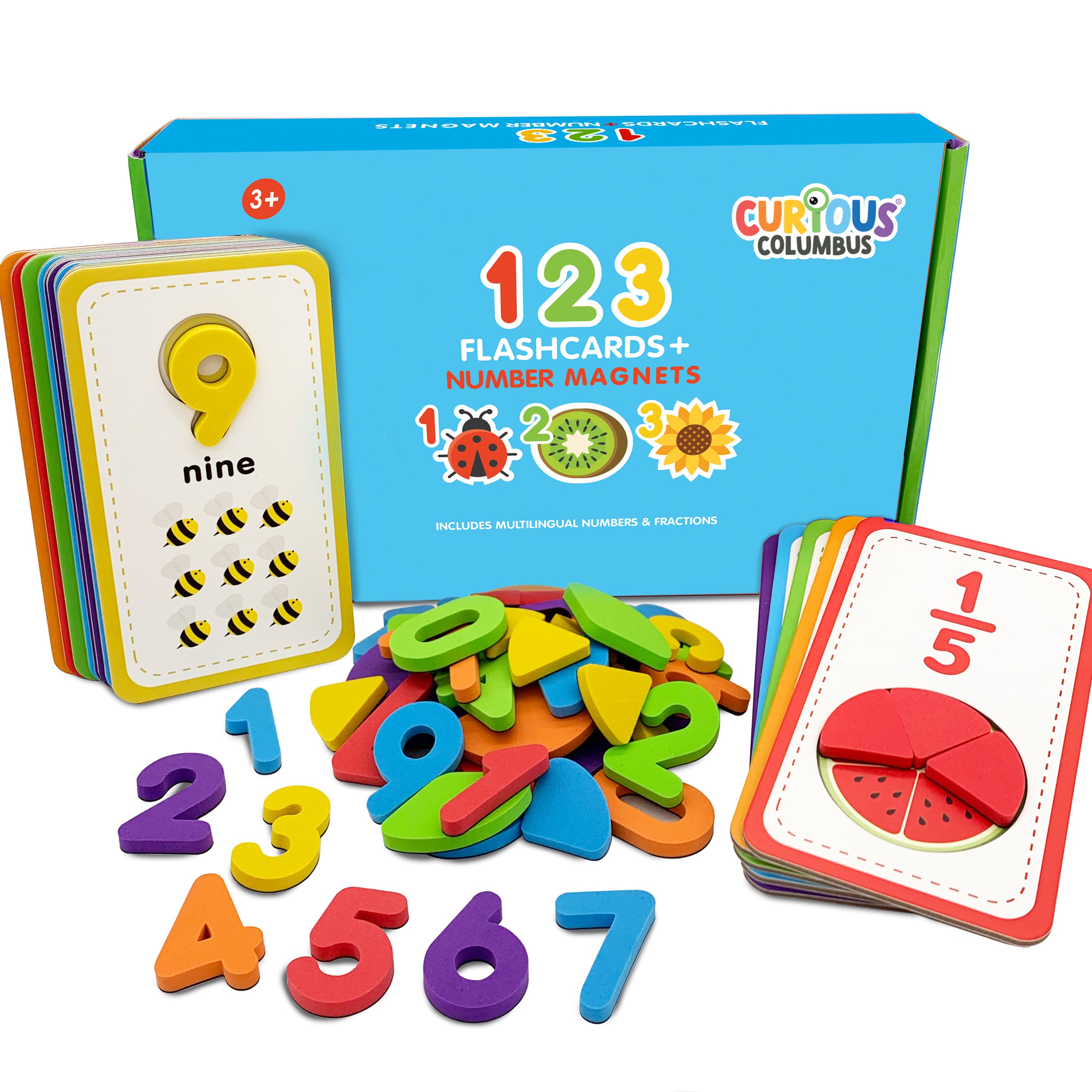 Flashcards &amp; 123 Magnetic Numbers