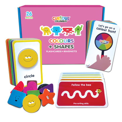 Flashcards &amp; Magnetic Colours &amp; Shapes