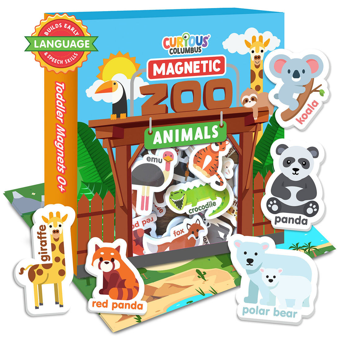 MAGNETIC ZOO ANIMALS