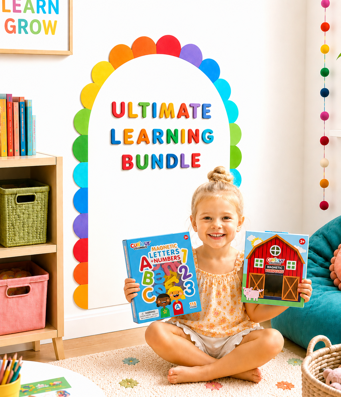 Magnetic Wall Decal + Ultimate Learning Bundle