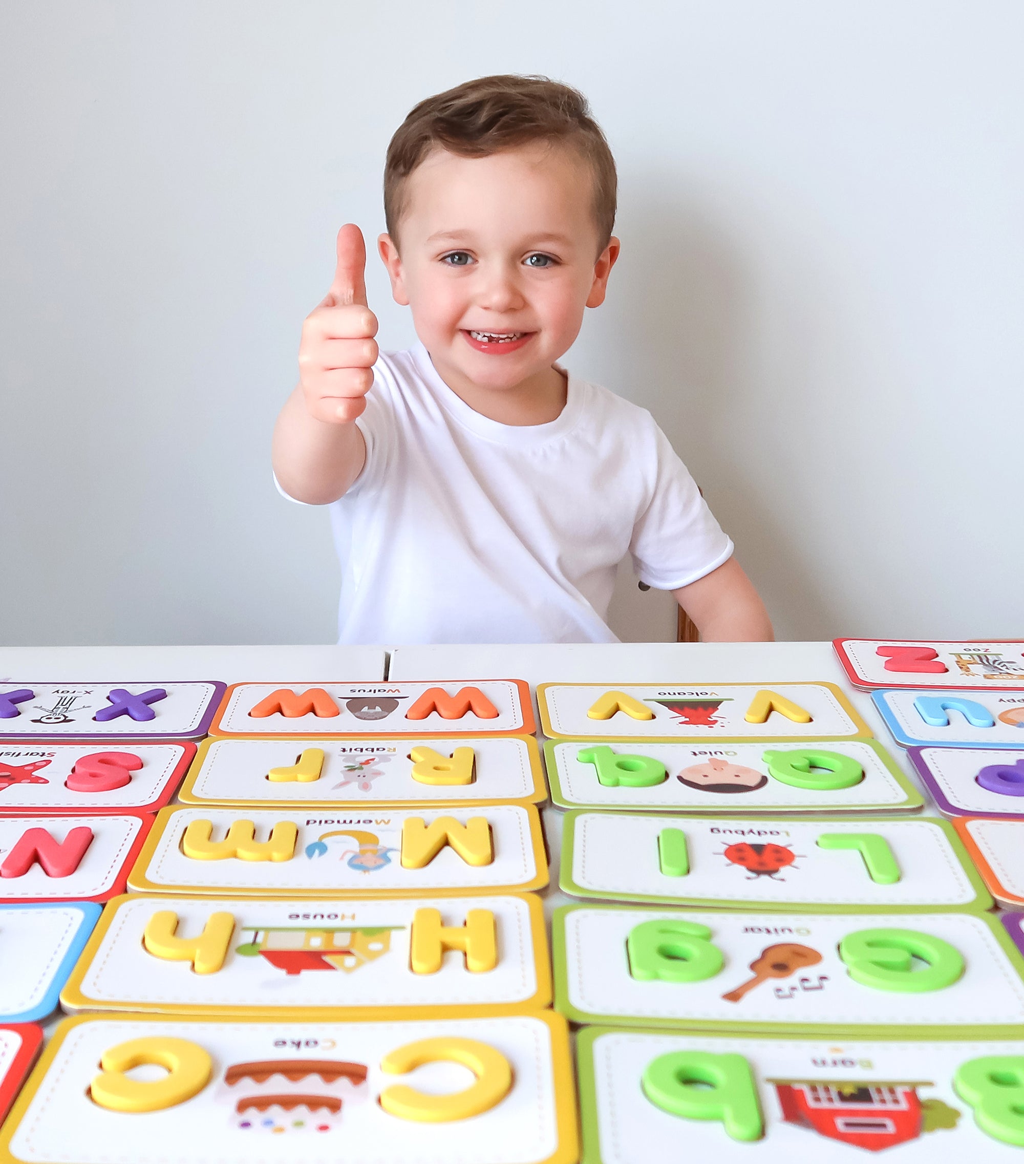 Curious Columbus Flashcards & ABC Magnetic Letters – Alphabet Learning ...
