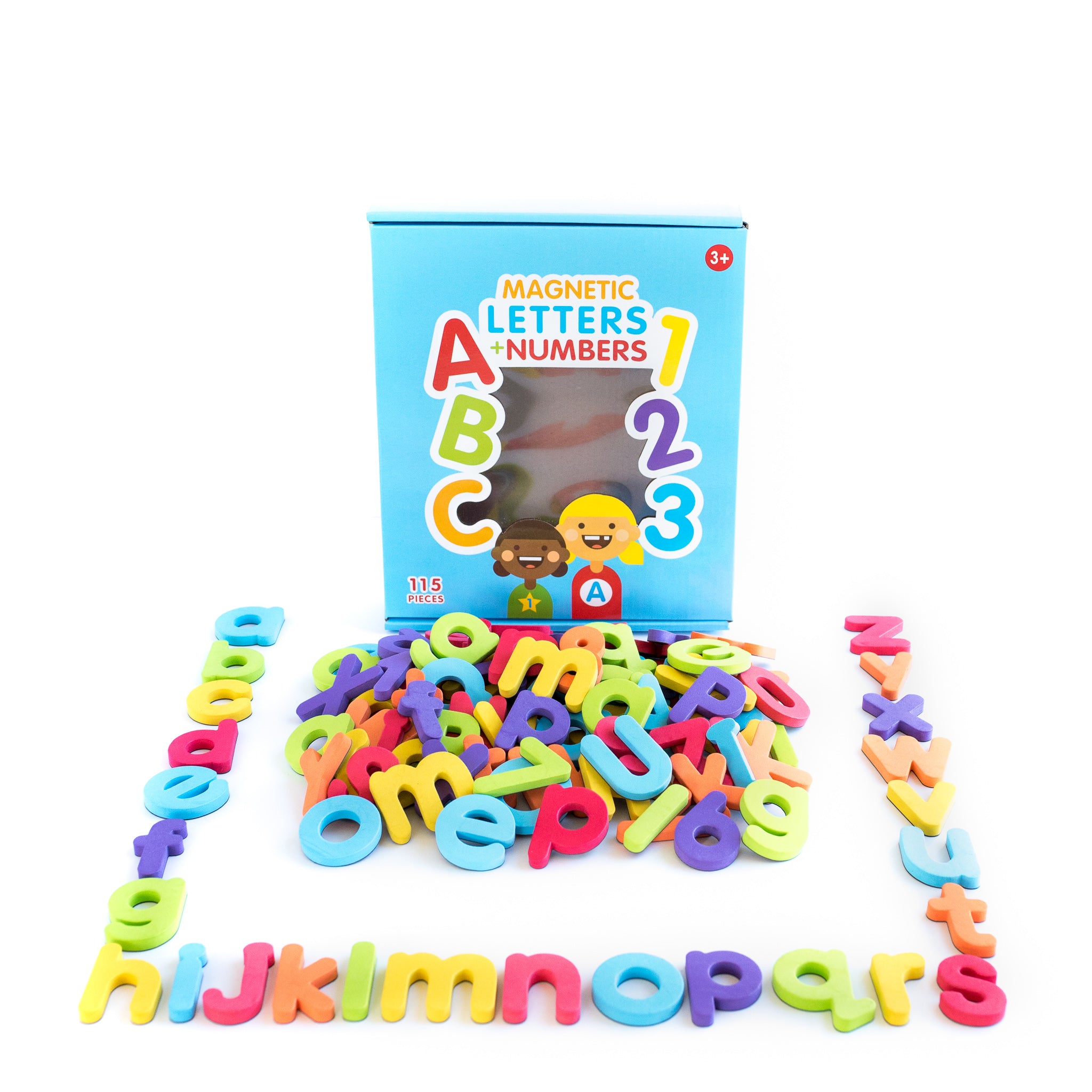 Magnetic Letters and Numbers