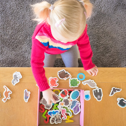 Magnetic Animals and Letters