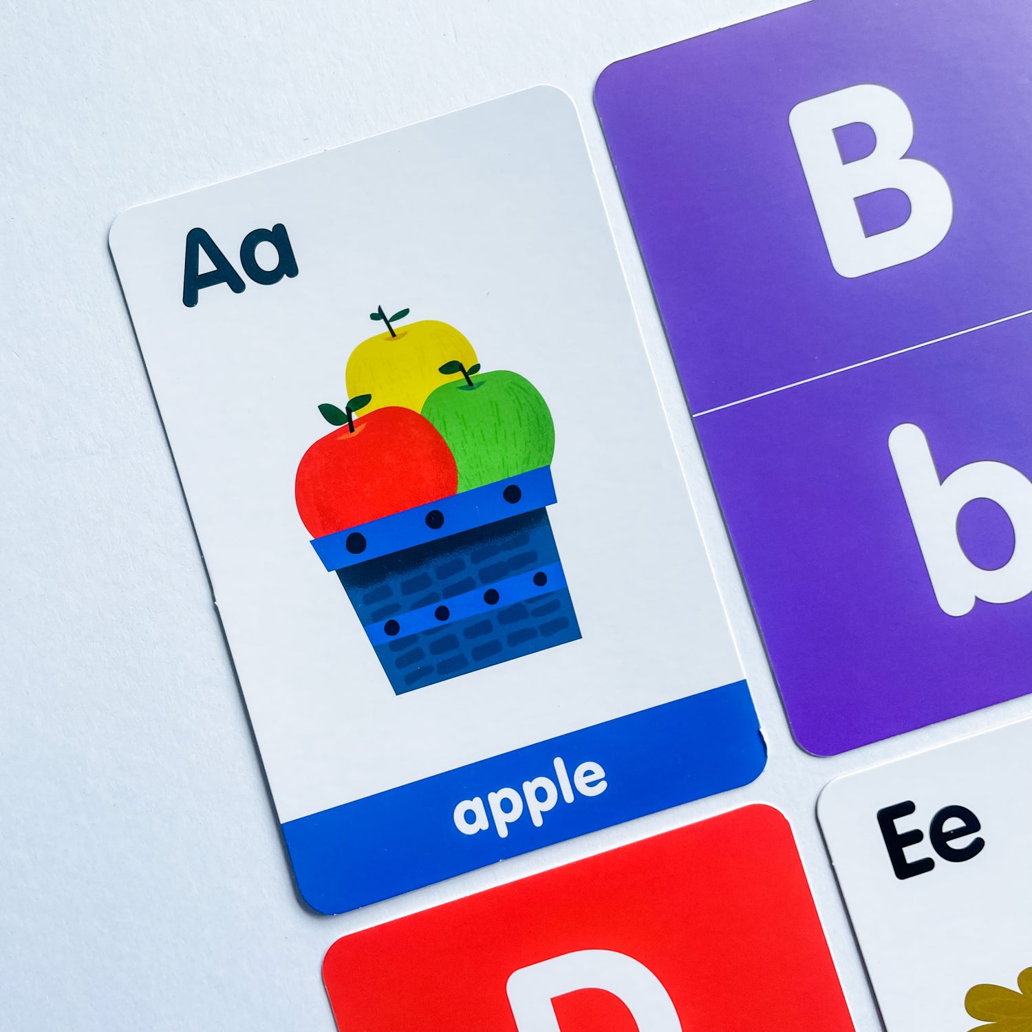 Curious Columbus Montessori Felt Letters and ABC Flash Cards - Lowercase  Large Alphabet Letters for Toddlers and Educational Flashcards for  Preschool.