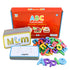alphabet flashcards for toddlers, abc fridge magnets for learning to read puzzle flashcards with letter tracing 