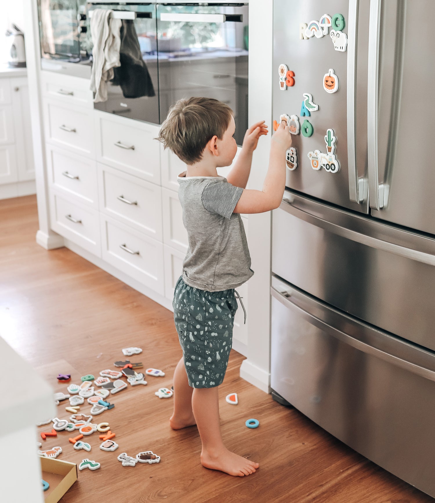 Magnetic Objects and Letters