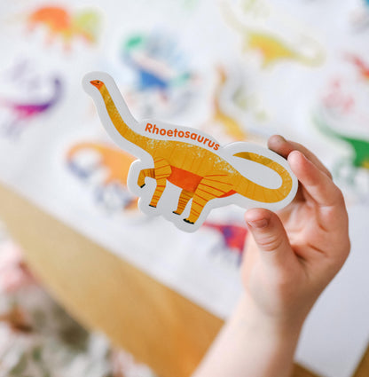 Magnetic Dinosaurs and Letters